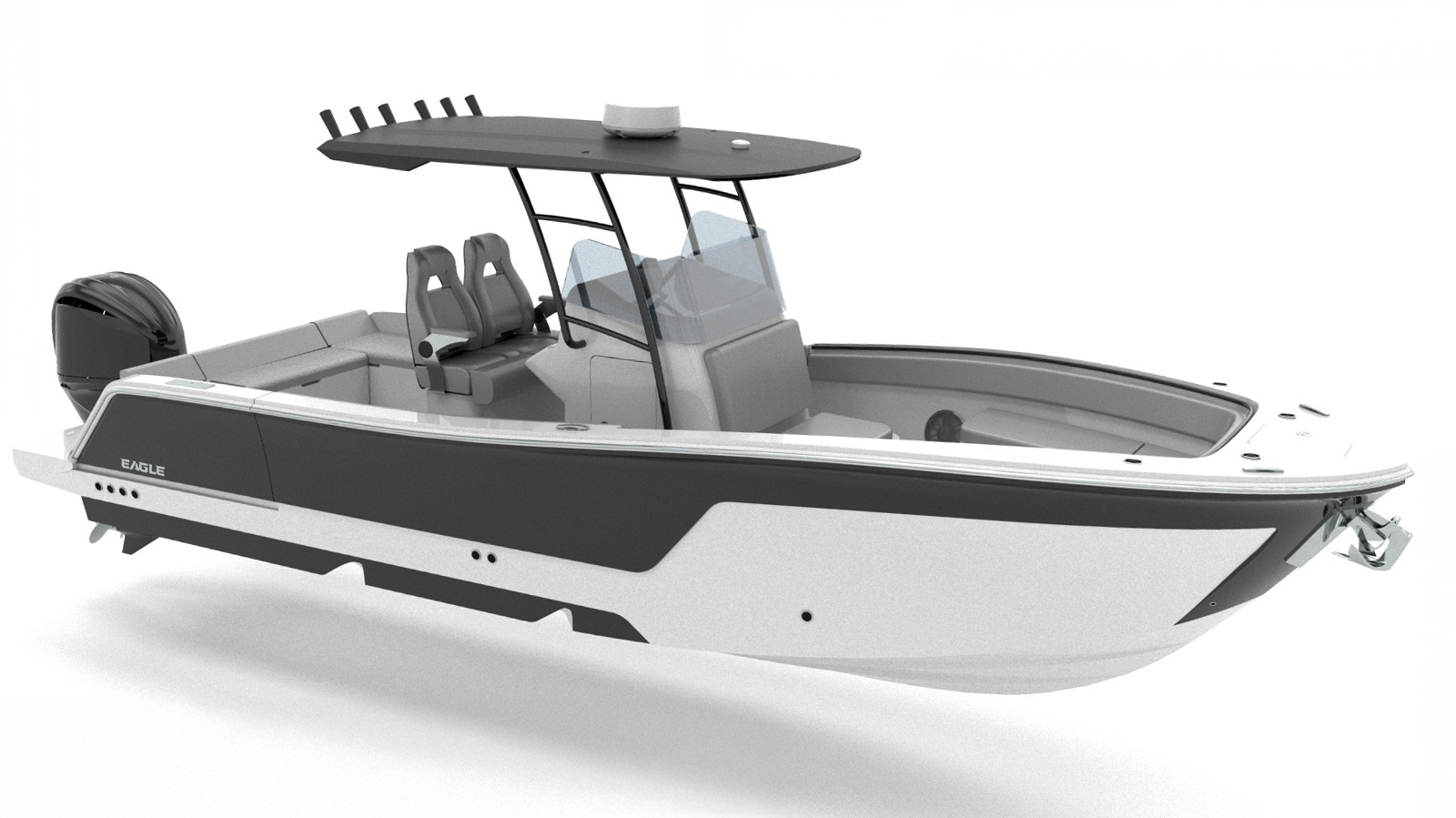 Experience the comfort, maneuverability and performance of our flagship Eagle 25 hull design.